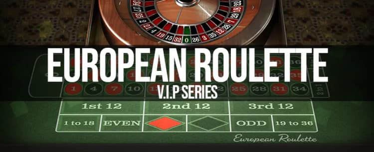 VIP European Roulette